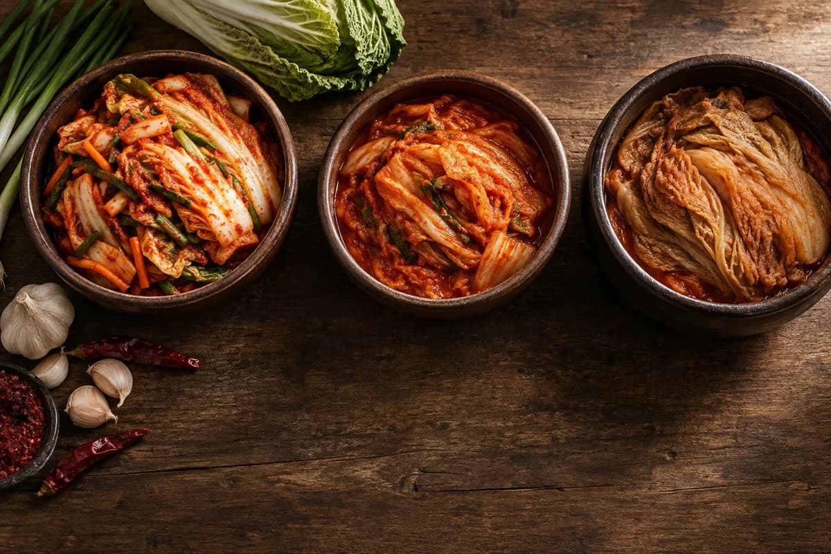 김치 발효 과정 주제를 표현한 이미지
